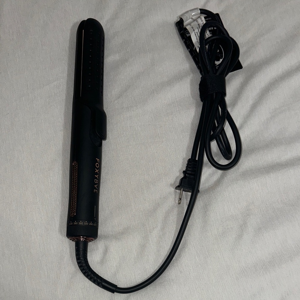 Black Hair Straightener - Compact Flat Iron